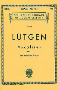 Lutgen: Vocalises Book 1 (Medium Voice)- 20 Daily Exercises