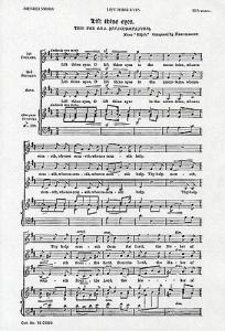 Felix Mendelssohn: Lift Thine Eyes (SSA)