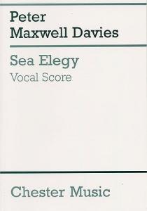 Peter Maxwell Davies: Sea Elegy (Vocal Score)