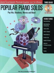 Popular Piano Solos: 3rd Grade - Pop Hits, Broadway, Movies And More!
