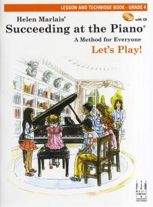 Helen Marlais: Succeeding At The Piano - Grade 4 Lesson And Technique (Book/CD)