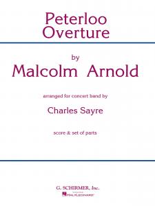 Malcolm Arnold: Peterloo Overture (Score/Parts)