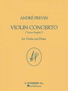 Andre Previn: Violin Concerto 'Anne-Sophie' (Violin/Piano)