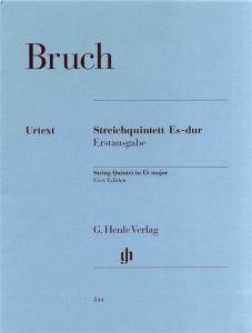 Max Bruch: String Quintet In E Flat - First Edition (Urtext)