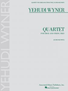 Yehudi Wyner: Quartet For Oboe And String Trio