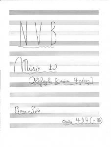 Niels Viggo Bentzon: Musik Til Ildfuglen Op.497