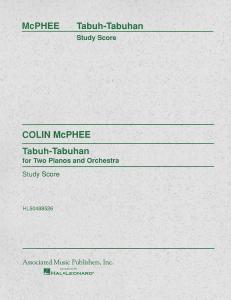 Colin McPhee: Tabuh-Tabuhan (Score)