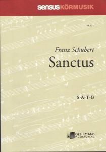 Franz Schubert: Sanctus (Helig) (SATB)