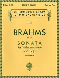 Johannes Brahms: Sonata For Violin And Piano In G Major Op.78
