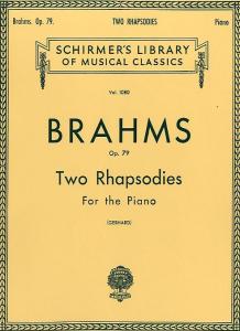 Johannes Brahms: Two Rhapsodies Op.79