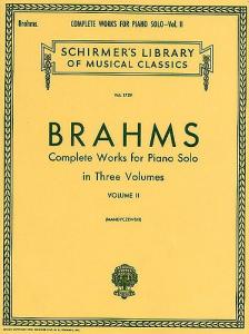 Johannes Brahms: Complete Works For Piano Solo Volume 2