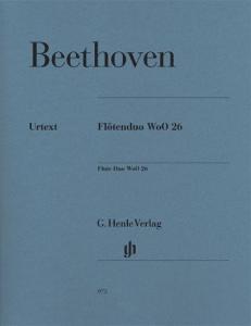 Ludwig Van Beethoven: Flute Duo WoO 26 - Henle Urtext