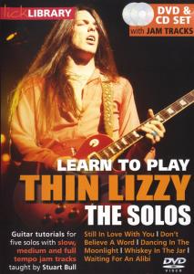 Lick Library: Learn To Play Thin Lizzy - The Solos
