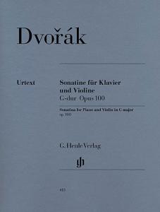 Antonín Dvorák: Sonatina For Piano And Violin In G Op.100