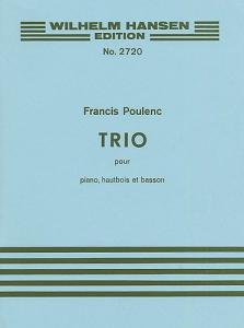 Francis Poulenc: Trio Pour Hautbois, Basson Et Piano