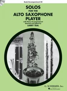 Solos For The Alto Saxophone Player (Book/CD)