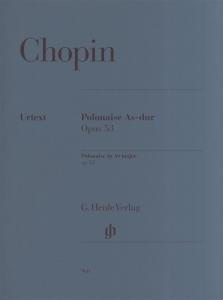 Frédéric Chopin: Polonaise In A Flat Op.53 - Henle Urtext