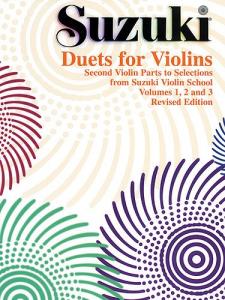 Suzuki Duets For Violins Volumes 1,2 And 3 Revised Edition (2nd Violin)