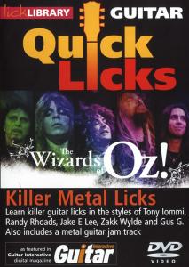 Lick Library: Quick Licks - The Wizards Of Oz! Killer Metal Licks