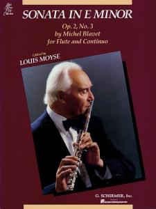 Michel Blavet: Sonata In E Minor For Flute And Continuo Op.2 No.3