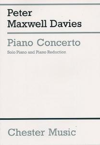 Peter Maxwell Davies: Piano Concerto (2 Piano Score)