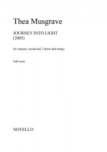 Thea Musgrave: Journey Into Light (Vocal Score)