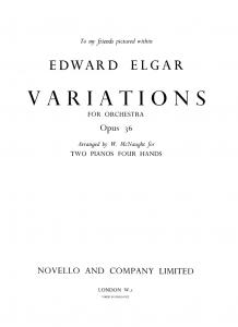 Edward Elgar: Variations Op.36 (Two Pianos)