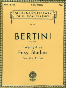 Henri Bertini: Twenty-Five Easy Studies For Piano Op. 100