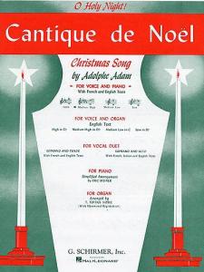 Adolphe Adam: Cantique De Noel (O Holy Night) For Medium High Voice And Organ In