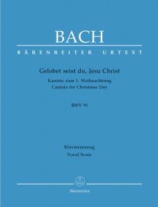 Johann Sebastian Bach: Gelobet seist du, Jesu Christ (SATB, piano)