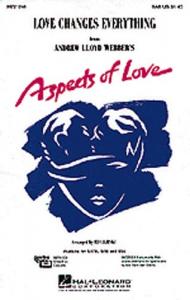 Andrew Lloyd Webber: Love Changes Everything (Aspects Of Love) - SAB/Piano