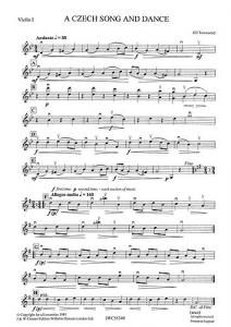 Playstrings Moderately Easy No. 3 Czech Song And Dance (Townsend)