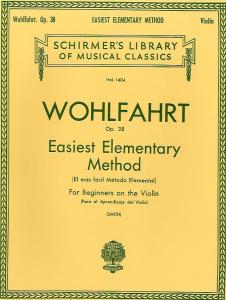 Franz Wohlfahrt: Easiest Elementary Method For Beginners Op.38 (Violin)