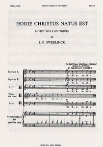 J.P. Sweelinck: Hodie Christus Natus Est (Squire)