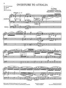 G. F. Handel: Overture To Athalia (Organ)