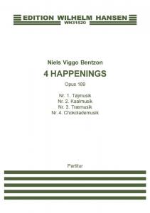 Niels Viggo Bentzon: 4 Happenings (Player's score)