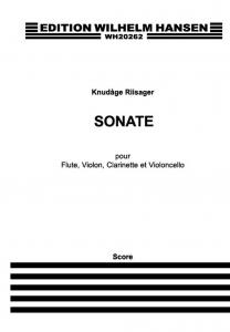 Riisager Sonata Flt/Clt/Vln/Vlc M/S