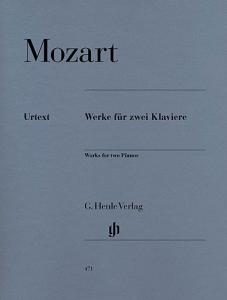 W. A. Mozart: Works For Two Pianos