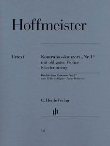 Franz Anton Hoffmeister: Concerto No. 1" for Double Bass and Orchestra (with Vio