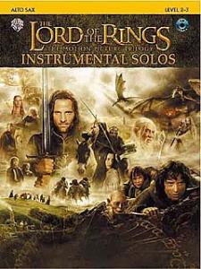 Lord Of The Rings: Instrumental Solos - Alto Sax (Book And CD)