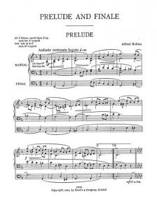 Alfred Hollins: Prelude and Finale for Organ