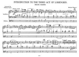 Wagner: Prelude To Act 3 Lohengrin For Organ