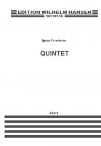 Friedman Piano Quintet C Minor