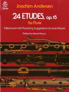 Joachim Andersen: 24 Etudes Op.15 For Flute