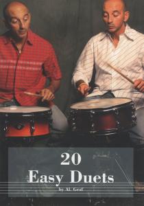 Al. Graf: 20 Easy Duets - Snare Drum (Book And CD)