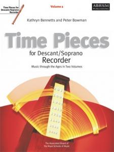 Time Pieces For Descant/Soprano Recorder - Volume 1