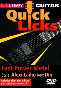 Lick Library: Alexi Laiho Quick Licks - Fast Power Metal