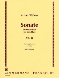 Arthur Willner: Sonata For Flute Op.34