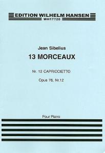 Jean Sibelius: 13 Pieces Op.76 No.12 'Capriccietto'