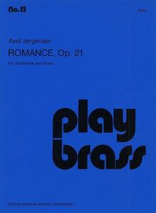 Jorgensen Romance Op.21 Trombone/piano Pb 15